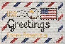 Postcard - Greetings...America