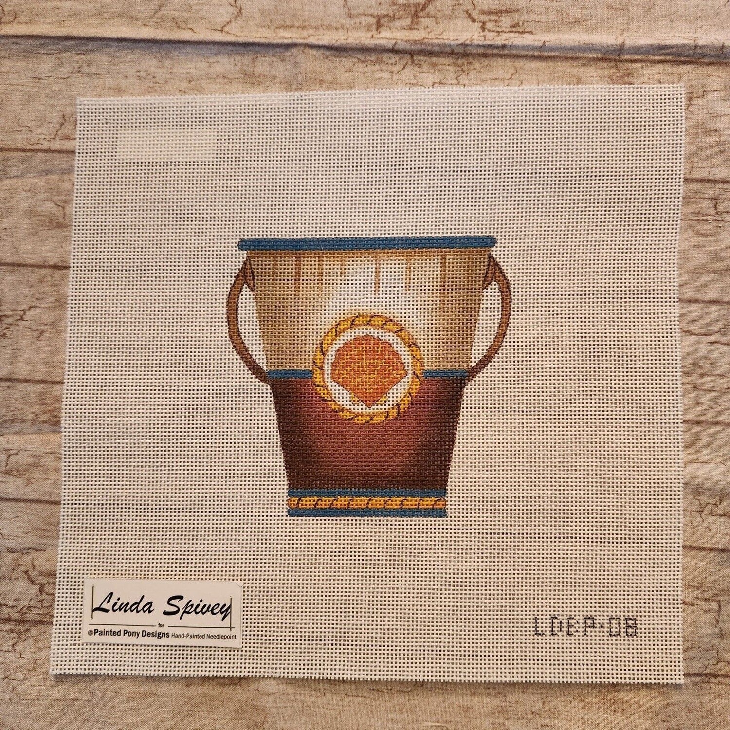 Beach Pail with Shell