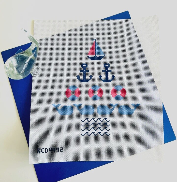Nautical Tree Canvas