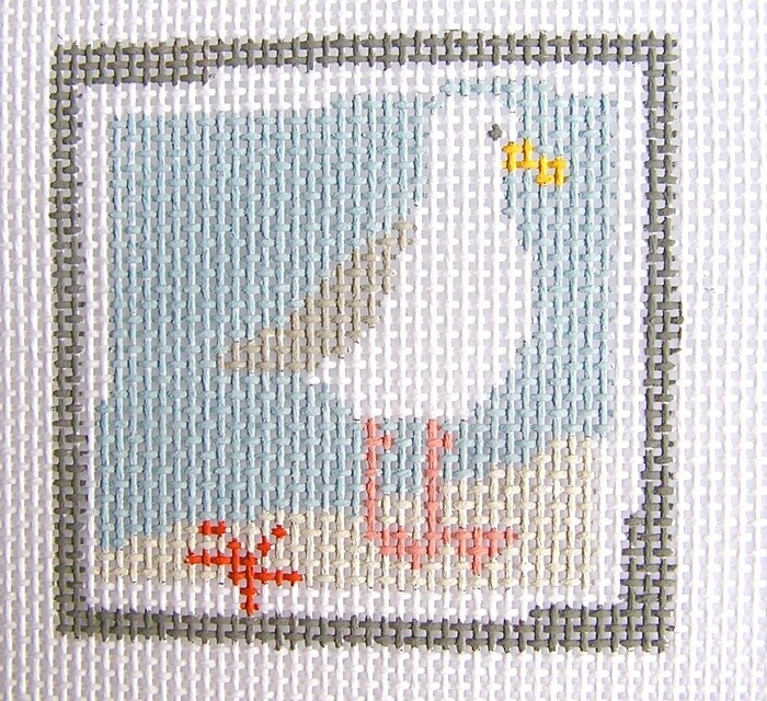 Seagull Profile with Starfish