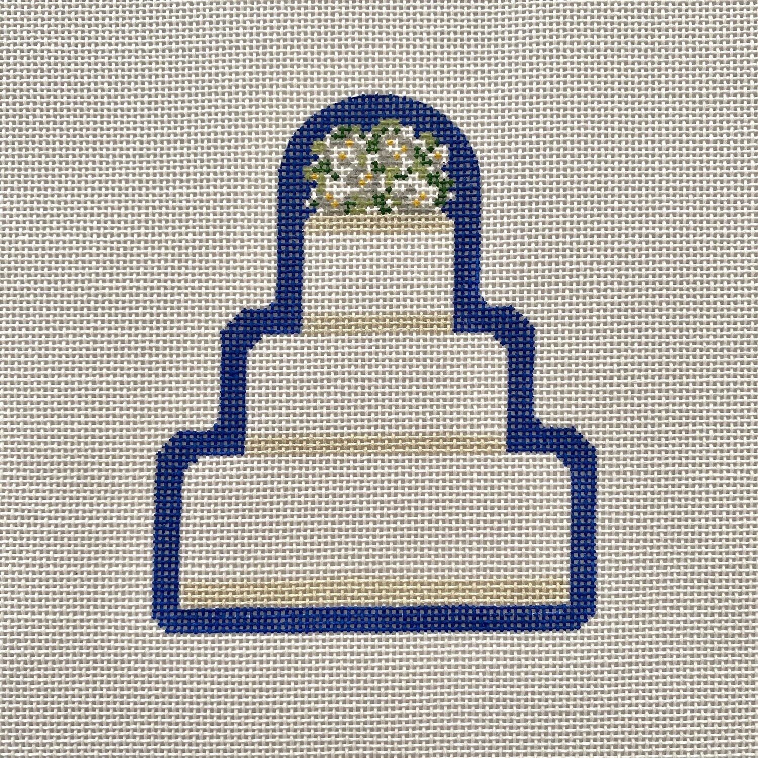Blue Wedding Cake - Megan