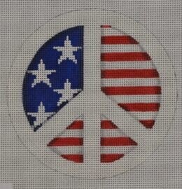 Patriotic Peace Sign