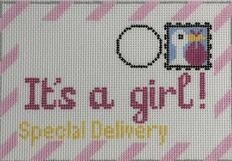Postcard - It's a Girl! Mini Letter