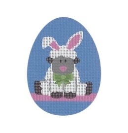 Bunny Lamb Flat Egg