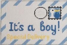 Postcard - It's a Boy! Mini Letter