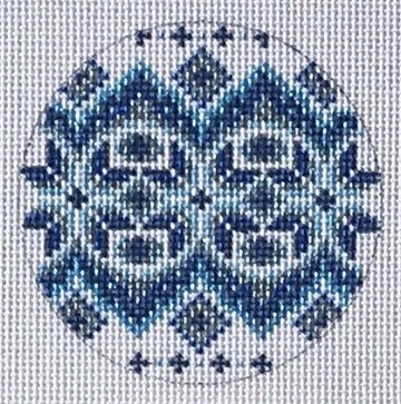 Blue and White Ornament