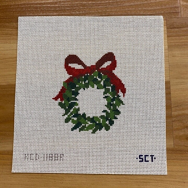 Monogrammable Wreath - Red