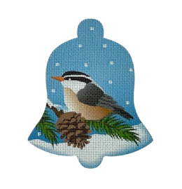 Nuthatch Snow Bell