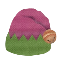 Elf Hat - Pink/Green