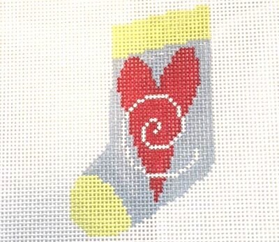 Heart Mini Sock