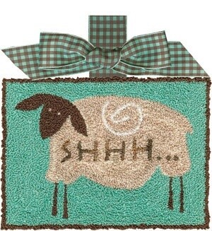 SHHH Baby Dreaming (Punch Needle Pattern)