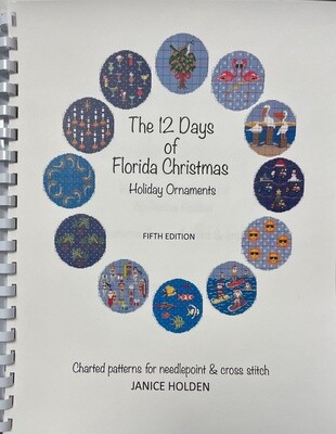 12 Days of Florida Christmas - Book of Counted Charts