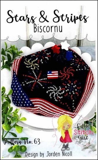 Stars and Stripes Biscornu