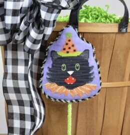 Fancy Black Cat