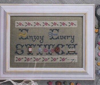 Enjoy Every Stitch (with buttons)