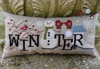 When I Think of Winter (with buttons)