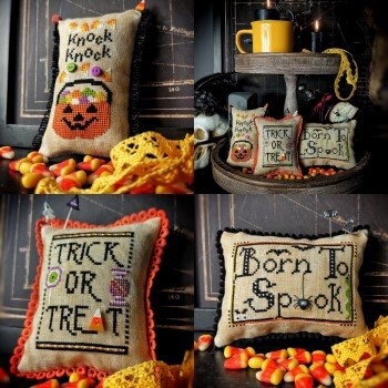 Halloween Trio (with buttons)