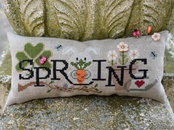 When I Think of Spring (with buttons)