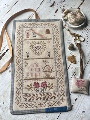 Bees &amp; Birds Sewing Roll, Fob, &amp; Biscornu