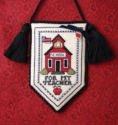 Apple for Teacher (with charms)