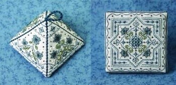 Pretty Pyramid #1 - Tiny Bleuettes (with embellishments)