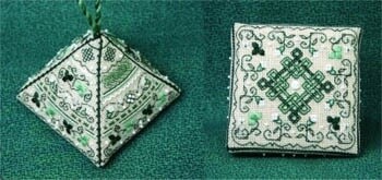 Pretty Pyramid #3 - Shamrocks Rock! (with embellishments)