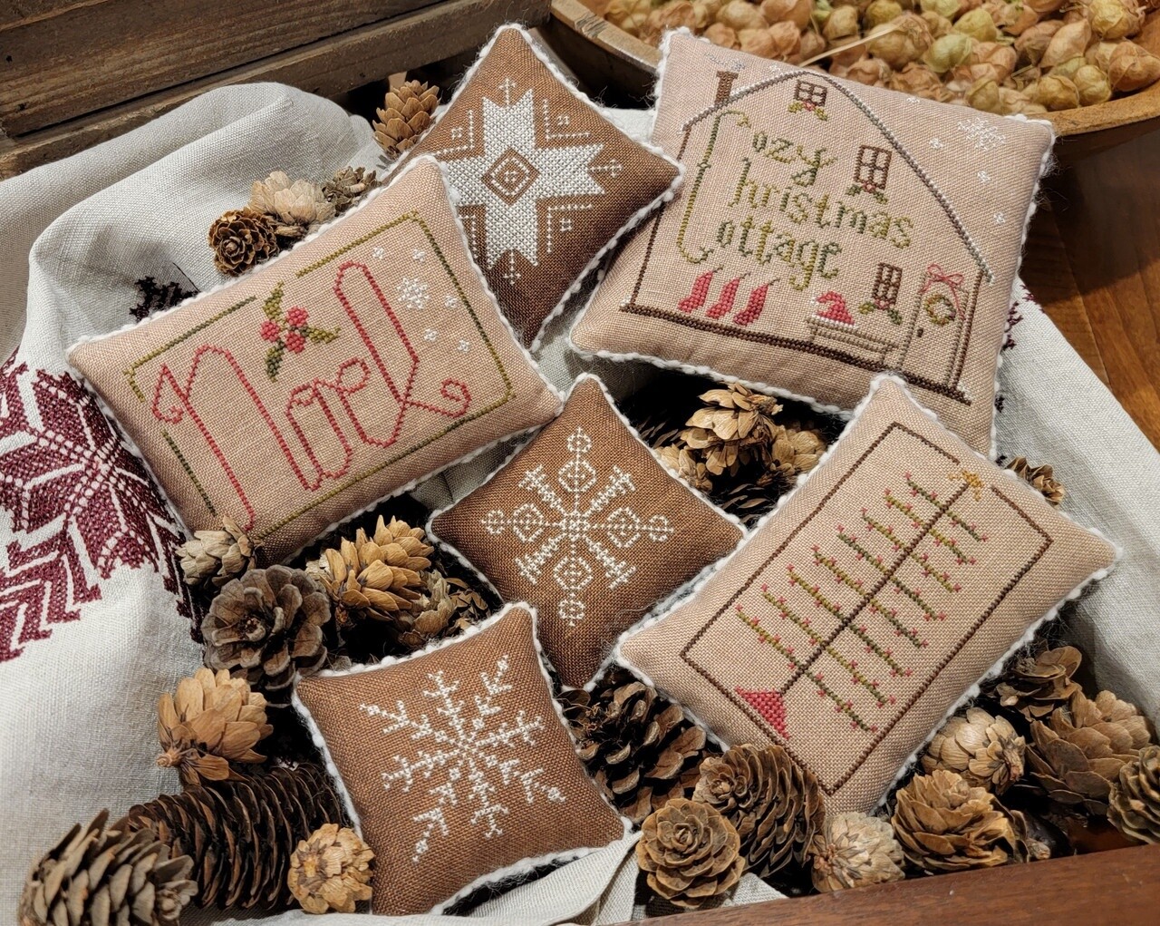 For the Bowl Series #3 - Cozy Christmas Cottage