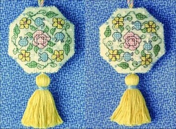 Summer Flowers Fob (with charms)