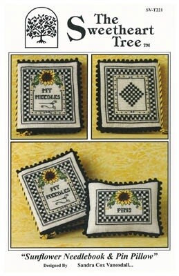 Sunflower Needlebook &amp; Pin Pillow