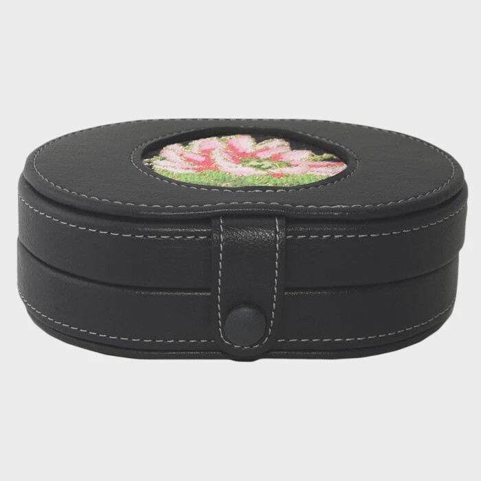 Leather Magnetic Needle Box