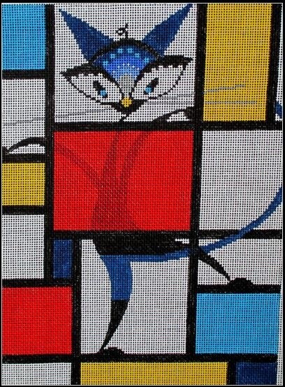 Mondrian Cat