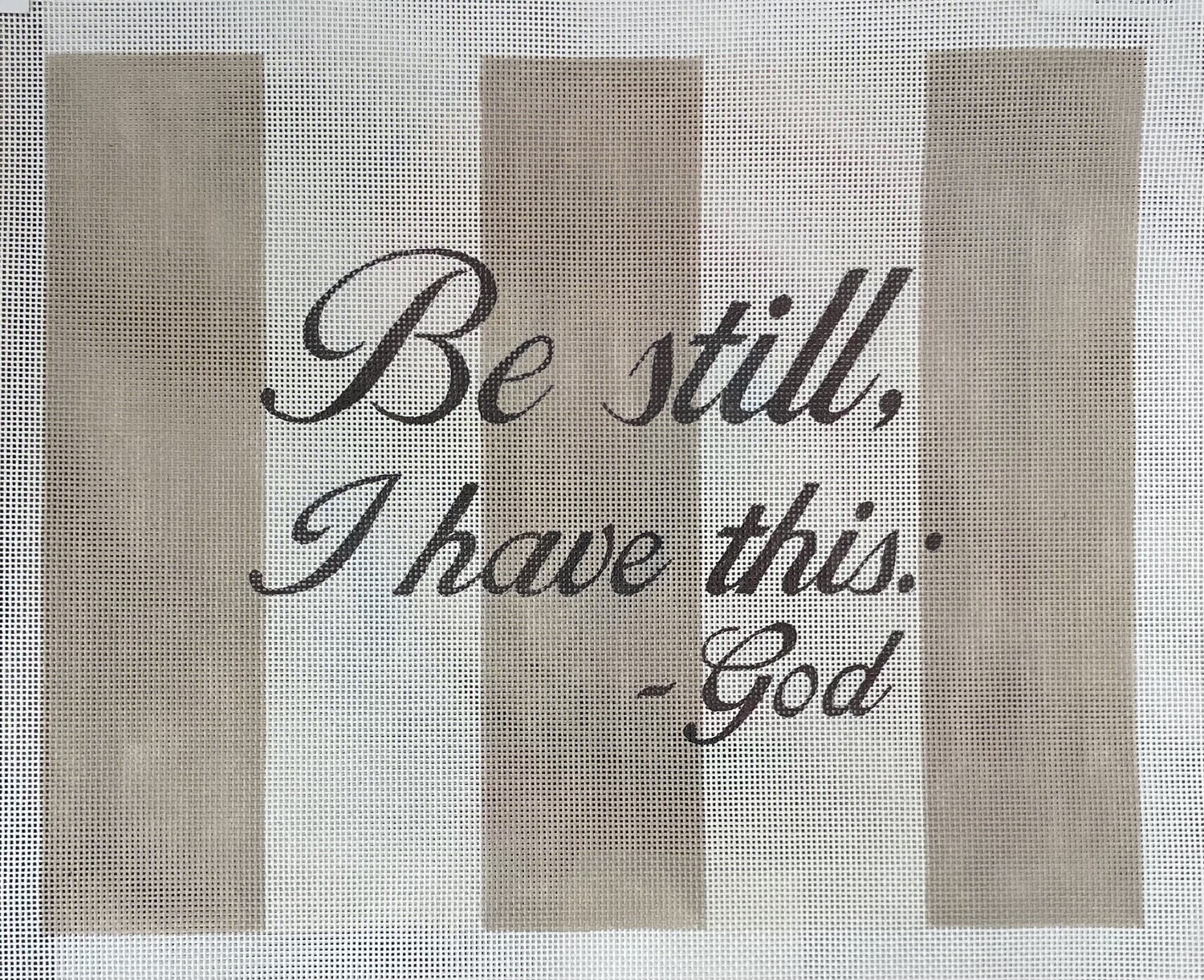 Be still, I have this