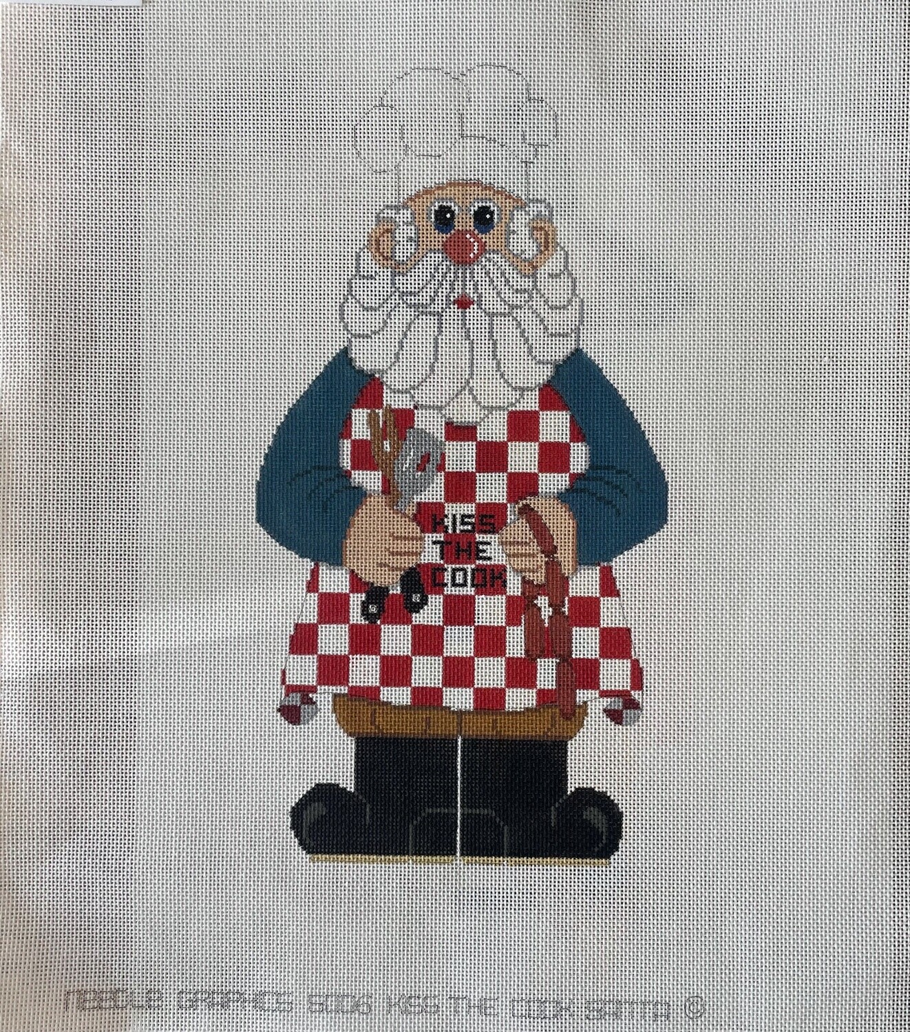 Kiss the Cook Santa