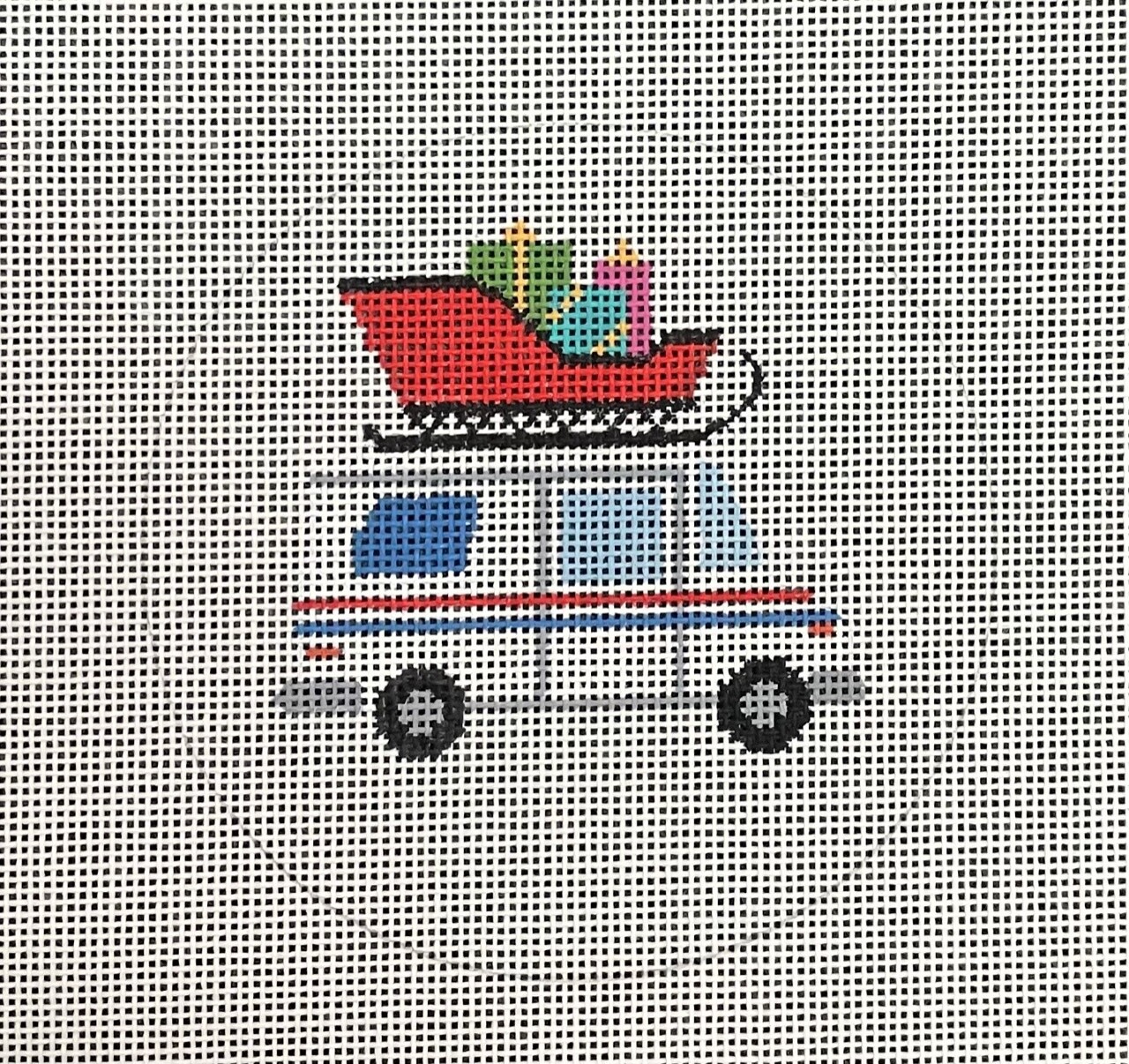 USPS Christmas Delivery Truck