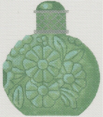 Jade Perfume Bottle with Stitch Guide