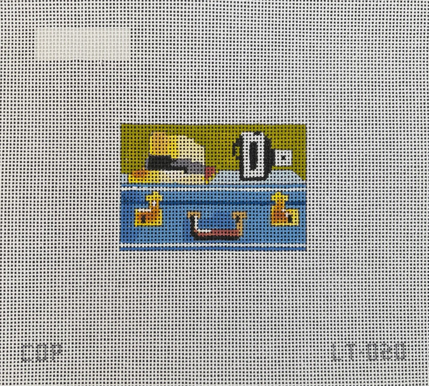 Suitcase and Camera - Luggage Tag