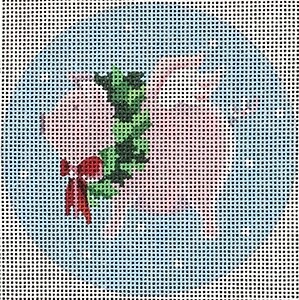 Flying Pig with Wreath