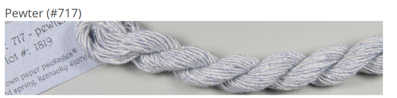 Silk &amp; Ivory Stardust - 717 - Pewter