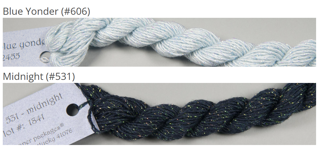 Silk &amp; Ivory Stardust - 531 - Midnight