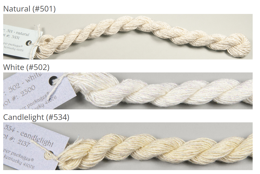 Silk &amp; Ivory Stardust - 534 - Candlelight