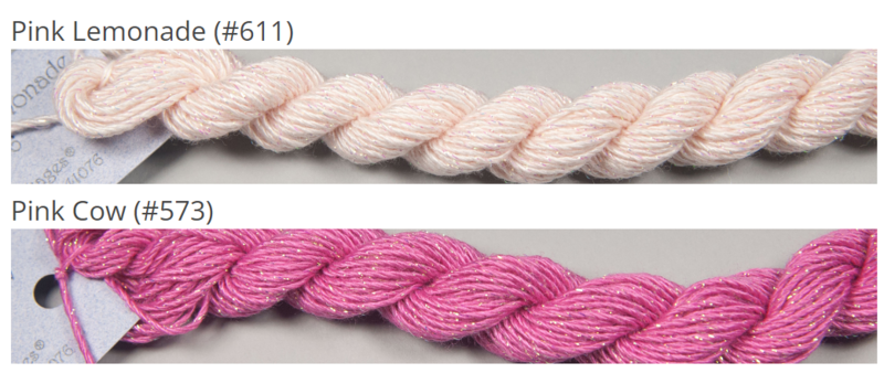 Silk &amp; Ivory Stardust - 573 - Pink Cow