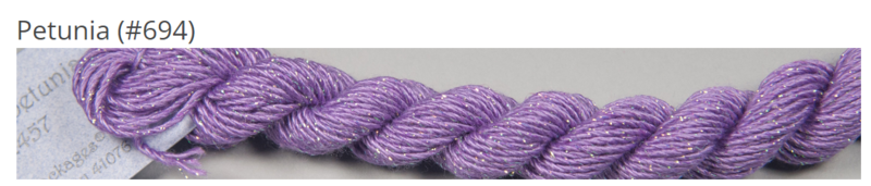 Silk &amp; Ivory Stardust - 694 - Petunia