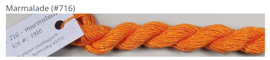 Silk &amp; Ivory Stardust - 716 - Marmalade
