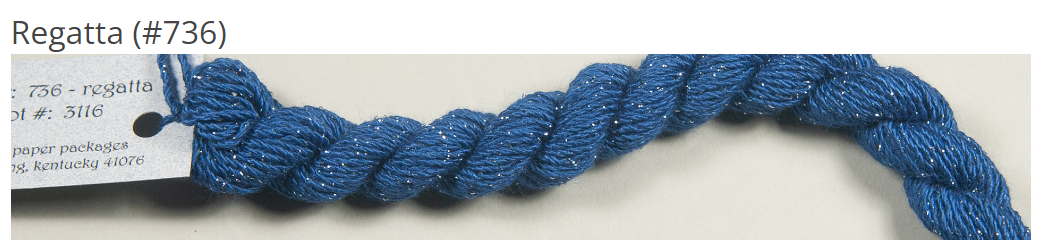 Silk &amp; Ivory Stardust - 736 - Regatta