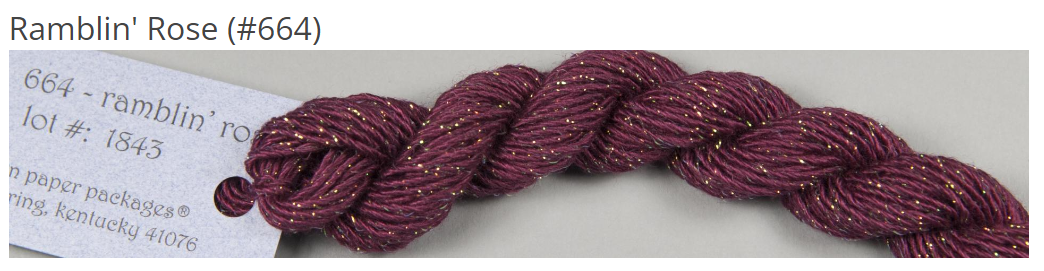 Silk &amp; Ivory Stardust - 664 - Ramblin Rose