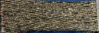 YLI Shimmer Blend Ribbon Floss - 148-059 - Black/Gold