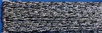 YLI Shimmer Blend Ribbon Floss - 148-060 - Black/Silver