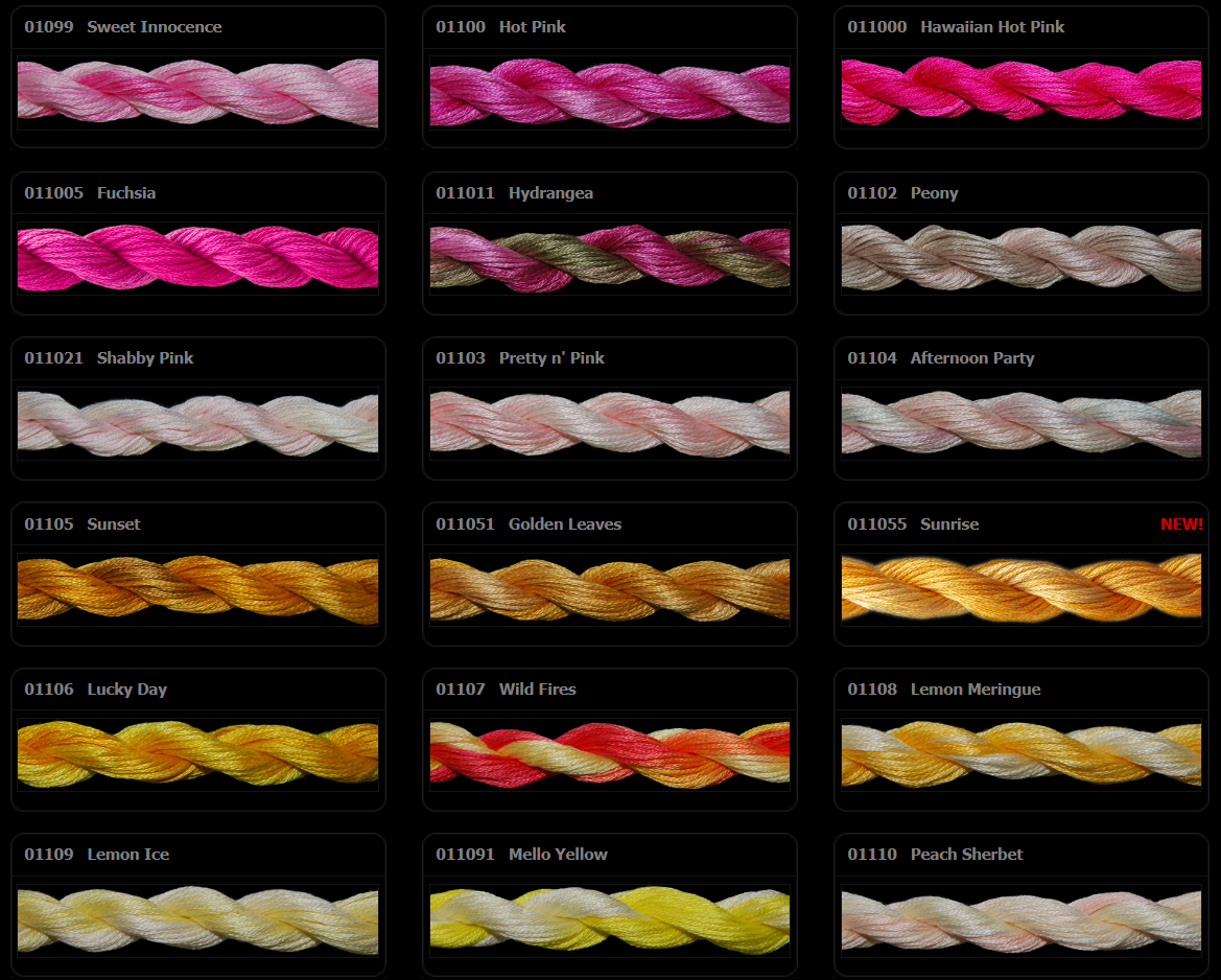 ThreadworX Overdyed Floss - 01105 - Sunset