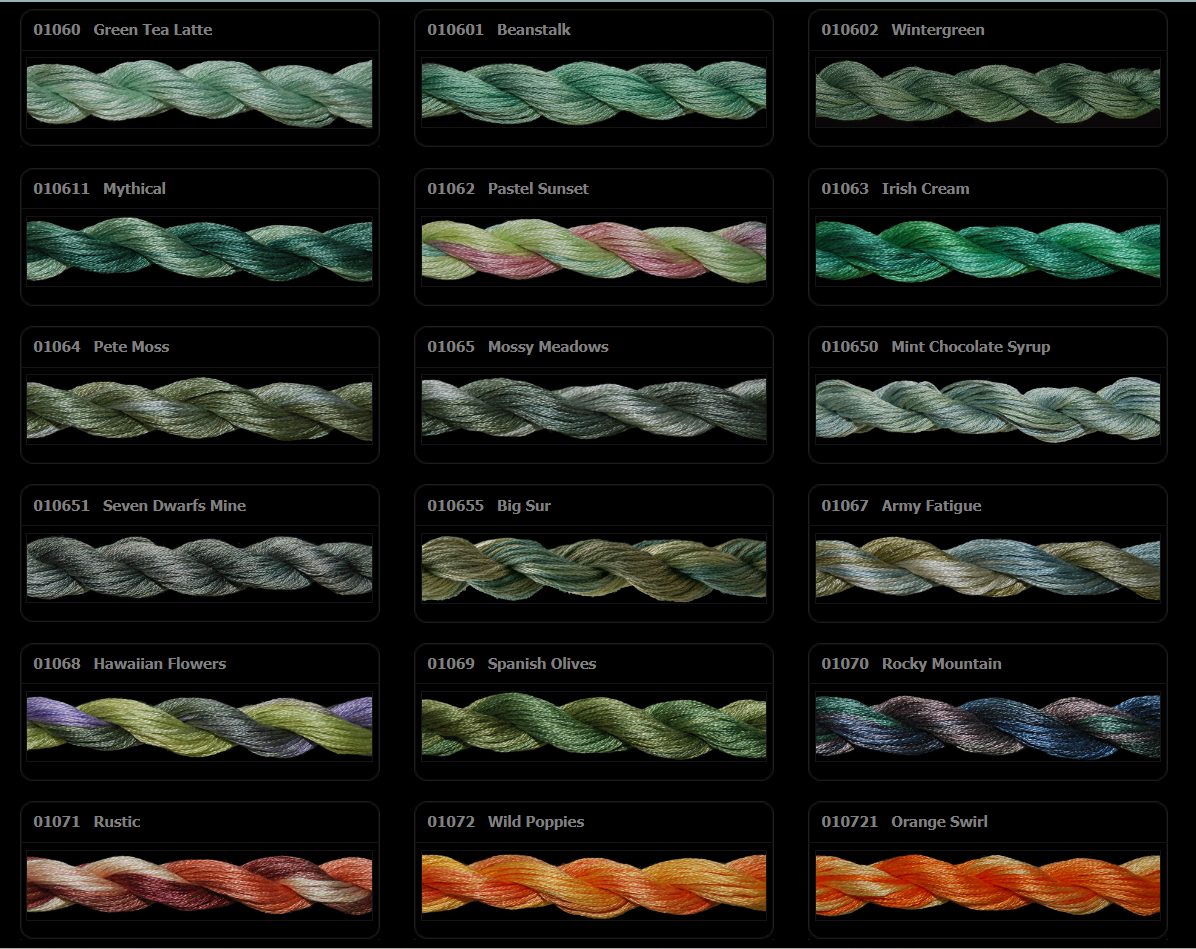 ThreadworX Overdyed Floss - 010651 - Seven Dwarfs Mine