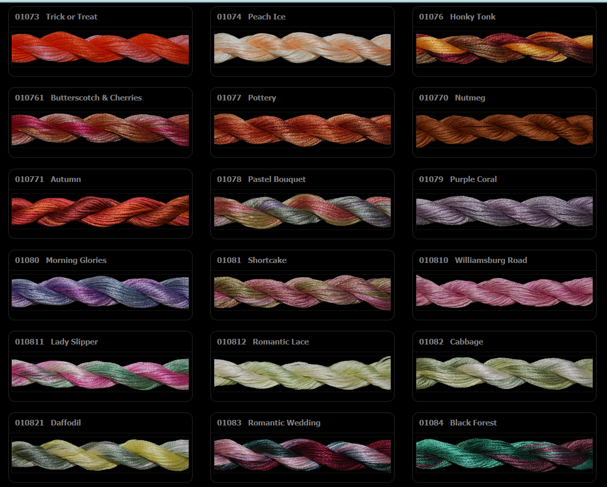 ThreadworX Overdyed Floss - 01084 - Black Forest